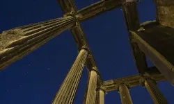 Antik kentte Perseid meteor yağmuru