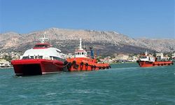 Çeşme’den Sakız’a giden yolcu gemisi limanda kontrolden çıktı