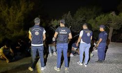 Muğla Marmaris’te düzensiz göçmenlere operasyon düzenlendi
