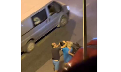 Kuşadası’nda Sokak Kavgası Kamerada