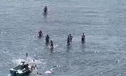 Boğulmak üzereyken son anda kurtarıldı
