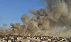 İzmir Buca’da orman yangını büyüyor