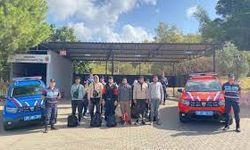 Didim açıklarında 7’si çocuk 34 düzensiz göçmen kurtarıldı