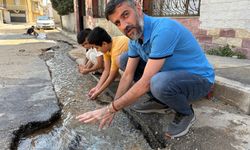 İzmir'in içme suyu, musluk yerine sokaklara akıyor