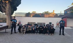 Didim’de 23 düzensiz göçmen yakalandı
