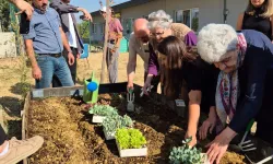 Nilüfer’de Alzheimer farkındalığına fidelerle destek
