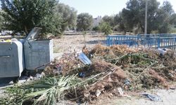Foça’da çöp ve su krizi vatandaşı çileden çıkardı