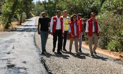 Menteşe’de yol çalışmalarıyla ulaşım güvenliği