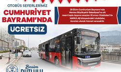 Manisa'da ulaşım 29 Ekim Çarşamba günü ücretsiz