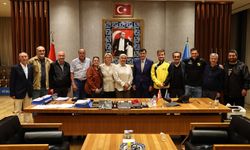 Başkan Kahveci, Nienhagen heyetini ağırladı