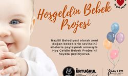 Nazilli Belediyesi’nden yeni sosyal proje: “Hoş Geldin Bebek”