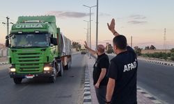 İyilik Gemisi”nden gelen yardım malzemeleri Gazze’ye gidiyor