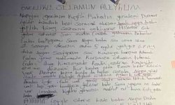 Ahmet Minguzzi’nin katil zanlısının mektubu ortaya çıktı: Aslanlar gibi yatar çıkarız