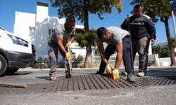 Bodrum'da mazgal ve yağmur suyu hatti temizliği sürüyor