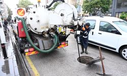 Büyükşehir ve MASKİ ekipleri yağmur için sahada