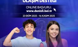 Denizli Büyükşehir’den gençlere ve çıraklara ulaşım desteği