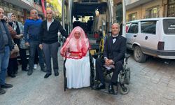 Engelsiz Yaşam Aracı bu kez gelin arabası oldu