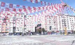 Eskişehir sokakları CHP mitingi için hazır