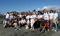 Kardeş şehi̇r öğrenci̇leri̇ Kuşadası’nı yakından tanıdı