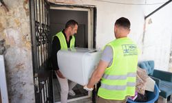 Konak'ta 'Evden Eve Dayanışma' devam ediyor