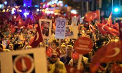 Bornova'dan Cumhuriyet Bayramı'nda coşkulu kutlama