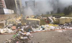 Örnekköy’de kablo ve hurda yangınına hızlı müdahale