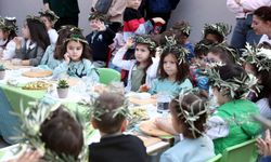 Şakran’da minik eller zeytinle buluştu