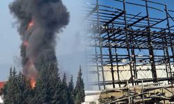 Ödemiş’te salça fabrikasında yangın: