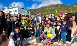 Bodrum’da çocuklar doğaya dokundu