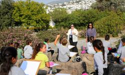 Çocuklar arkeoloji ve sanatla buluştu