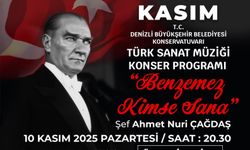 Denizli Büyükşehir'den Ata’ya saygı dolu etkinlikler