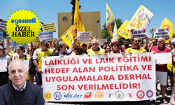 "Tarikata var eğitime yok"