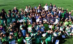 Bornova'da Ata'yı anma turnuvası...