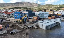 Foça'ya tam 138,6 kilo yağış düştü!