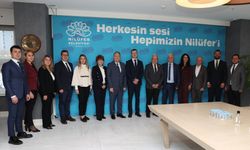 Bulgar heyet, Başkan Şadi Özdemir'i ziyaret etti