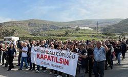 ÇTHM'den 'Harmandalı çöplüğünü istemiyoruz' yürüyüşü