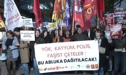 Gençlik örgütlerinden YÖK protestosu