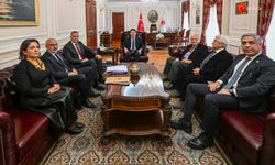 Adalet Bakanı Tunç TBB Başkanı Sağkan ile görüştü