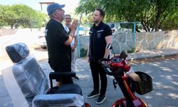 Bodrum’dan engelli bireylere teknik destek