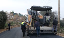 Yağmur öncesinde asfalt çalışmaları tamamlandı