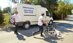 Bodrum Belediyesinden akülü sandalye, bakım ve onarım desteği