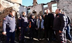 Başkan Dutlulu yangın bölgesinde incelemelerde bulundu