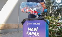 Karşıyaka Belediyesi mavi kapakları umuda çeviriyor