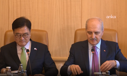 TBMM Başkanı Kore Cumhuriyeti Ulusal Meclisi Başkanı ile bir araya geldi