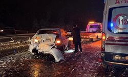 7 araç çarpıştı, yol savaş alanına döndü!