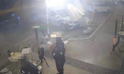 İzmir’de polis aracı kafeteryaya savruldu!