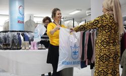 Konak Belediyesi'nin 'Giysi Market'i kış sezonuna hazır