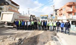 Merkezefendi'de yollar daha konforlu hale geliyor