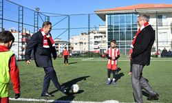 Başkan Akın Murat Ustalı Spor Tesisleri'nin açılışına katıldı