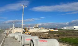 620 metrelik yeni kanalizasyon ve yağmur suyu hattı